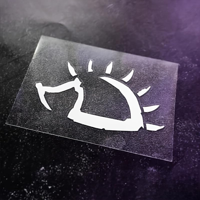 2-Pack Little Hedgehog Exclusive Brother Mil Folk Can't Grow Up Vinyl Car Sticker - Durable & Scratch-Resistant for Cars, Trucks, Windows, and Bumper, 4.72 x 2.5 inches