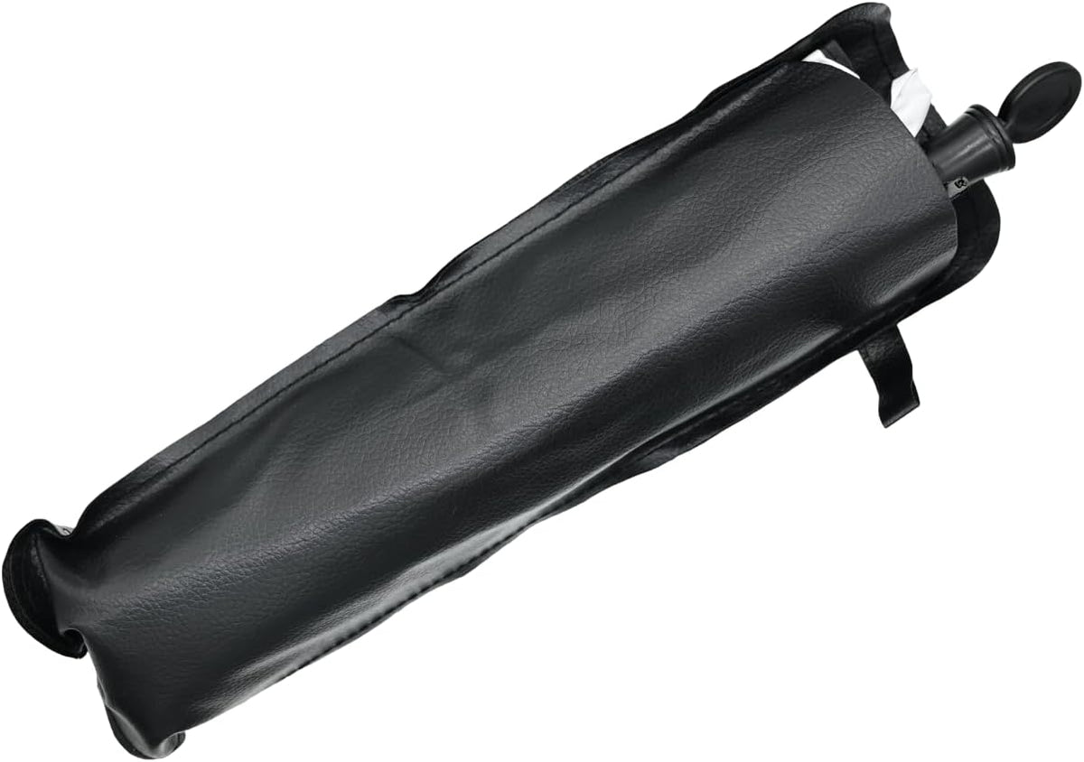 Xalvoria car windshield sunshade folded and stored inside included protective storage bag